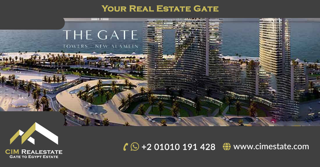 The Gate Towers New Alamein in egypt