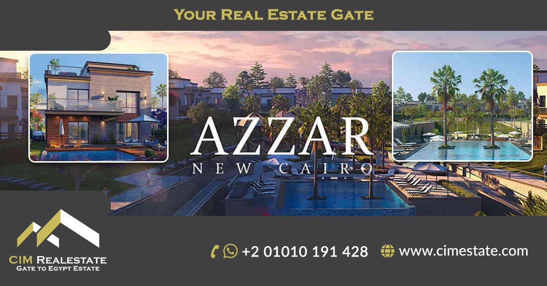 Azzar New Cairo compound in egypt 