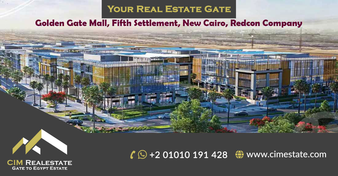 Golden Gate Mall, Fifth Settlement, New Cairo, Redcon Company