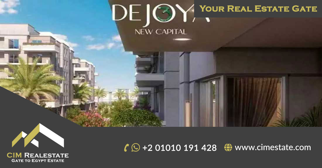 Apartment 164 meters in DeGioia 3 Compound, Administrative Capital, Taj Misr, immediate receipt