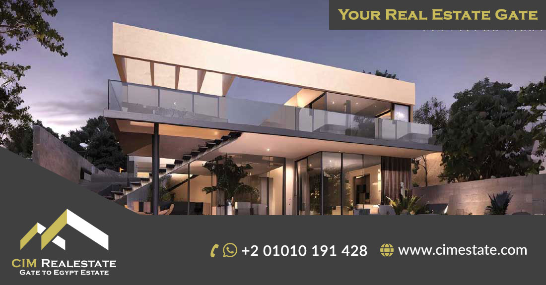 Quattro Villa 210 m in The Crest New Cairo project by Il Cazar Developments