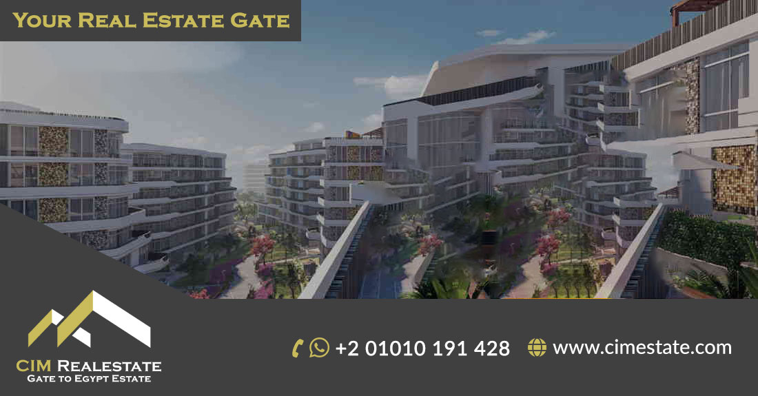 120 sqm apartment in Bloomfields Lakeside Mostakbal City, New Cairo